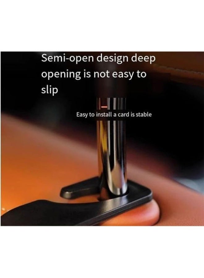 حقيبة تخزين متعددة الوظائف لمقعد السيارة، صندوق تخزين متعدد الوظائف لمقعد السيارة، منظم متعدد مع حاملين لأكواب المشروبات ووصلتين - Image 5